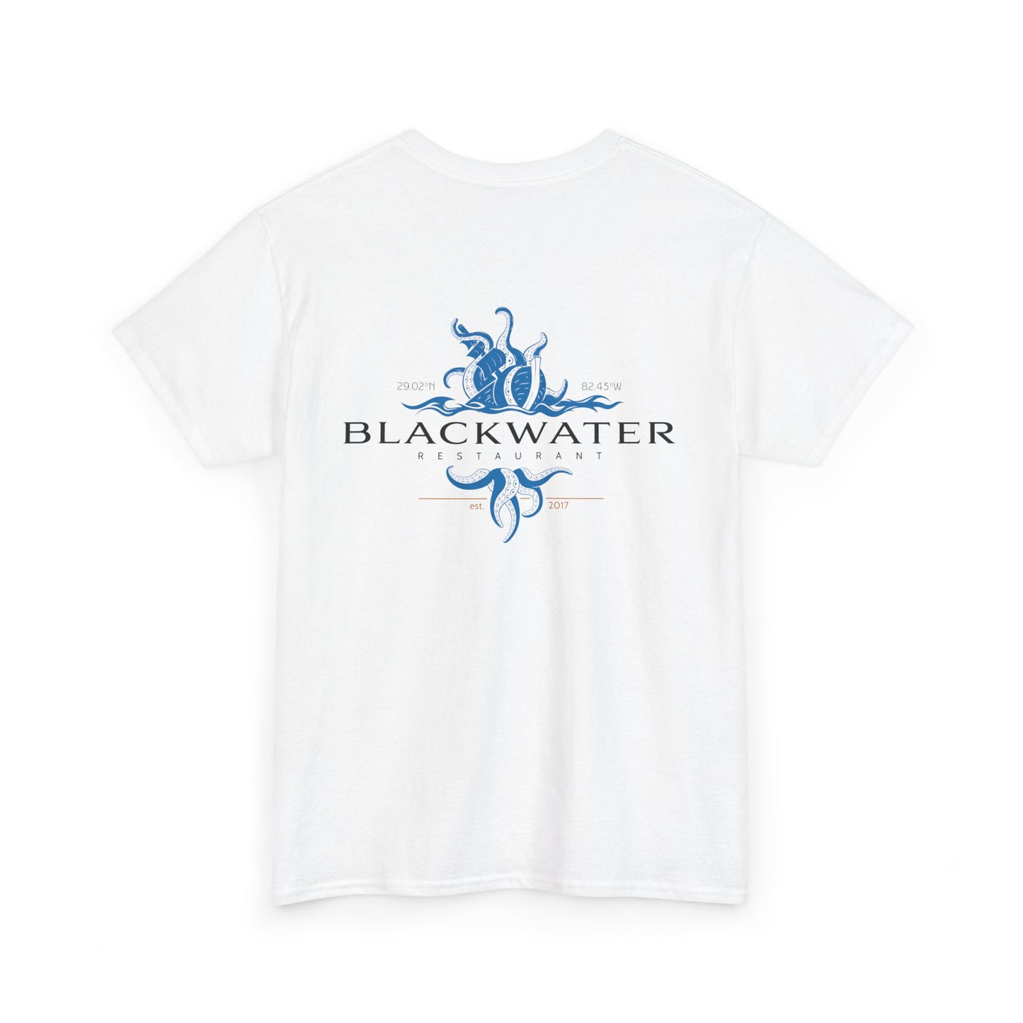 Blackwater Coastal Logo T-Shirt — Nautical Octopus Graphic Tee