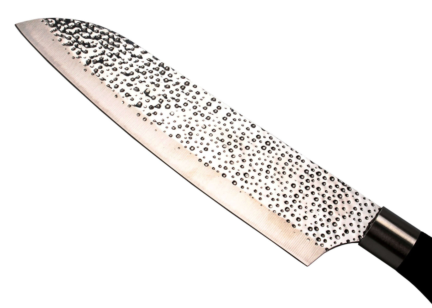 Embossed Hammered Blades 3 Piece Knife Set