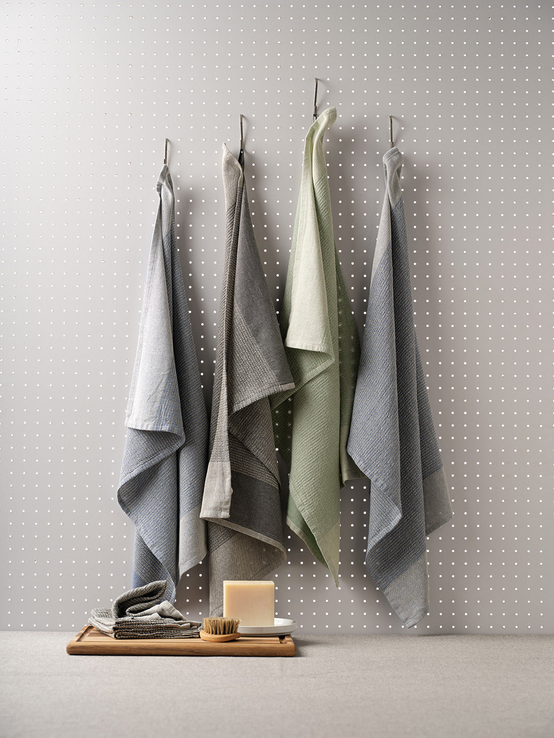 Cotton Kitchen Towels, Set of 4