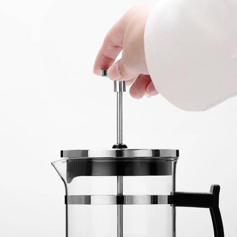 Sleek design, glass French press designed for everyday cooking – durable, non-toxic, and made to last