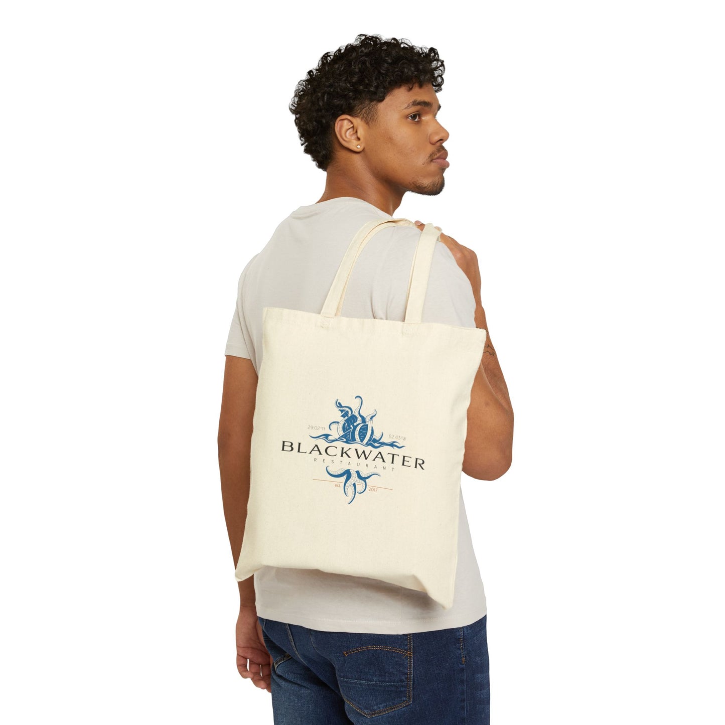 Blackwater Nautical Canvas Tote