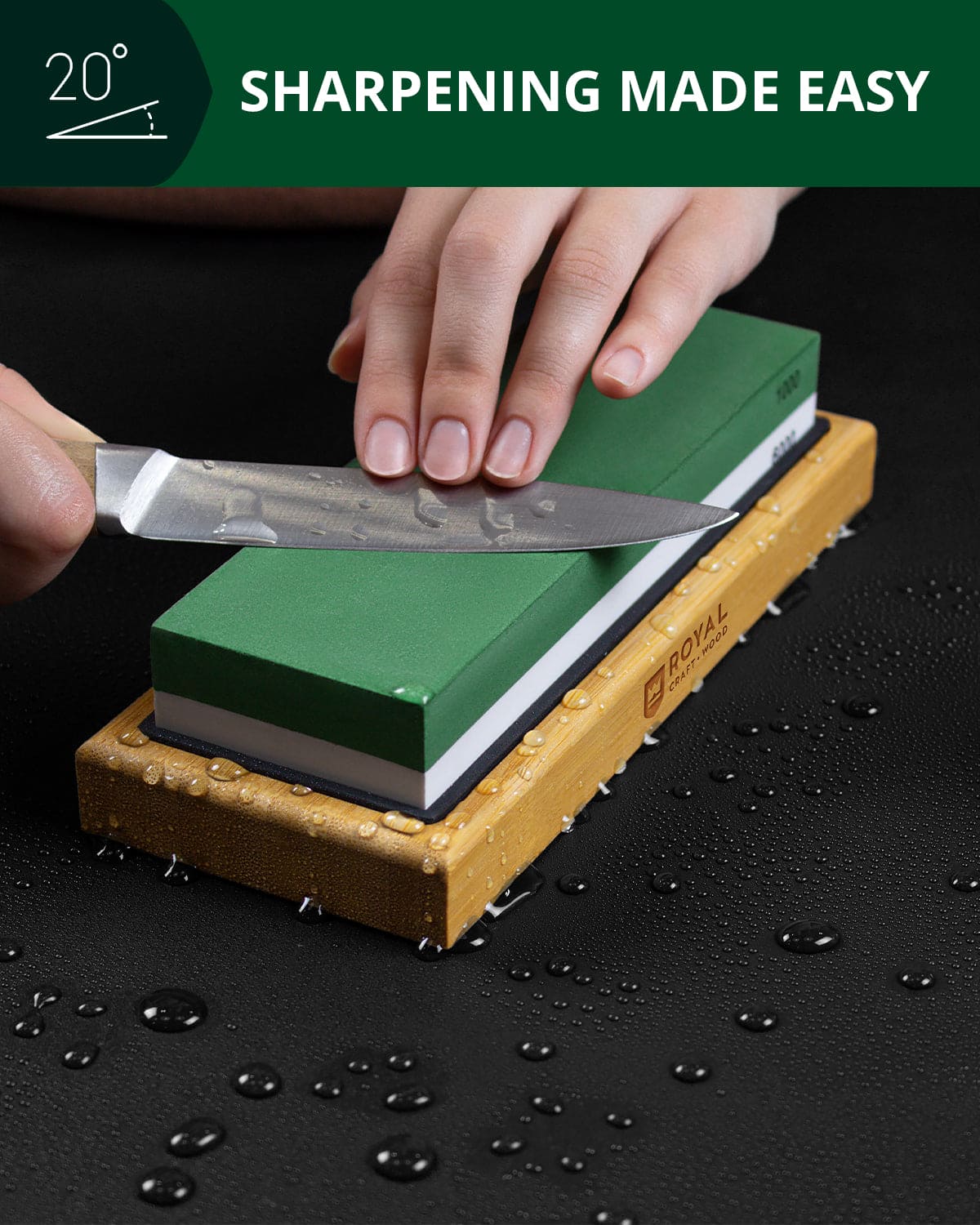 Whetstone Knife Sharpening Kit-2