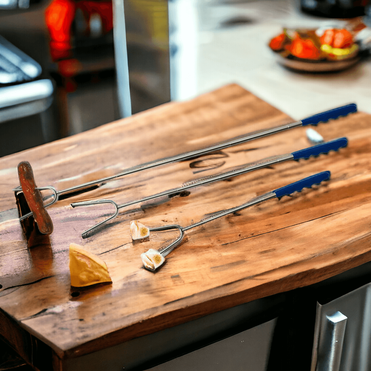 Long Marshmallow Roasting Sticks with Extendable Design - bringing rustic charm and premium quality to your home
