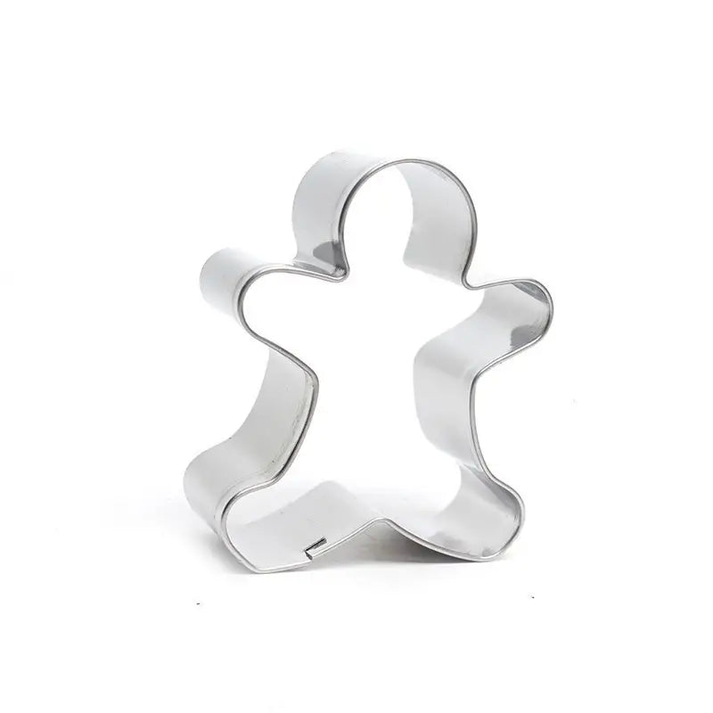 6PCS Stainless Steel Christmas Cookie Cutters Set