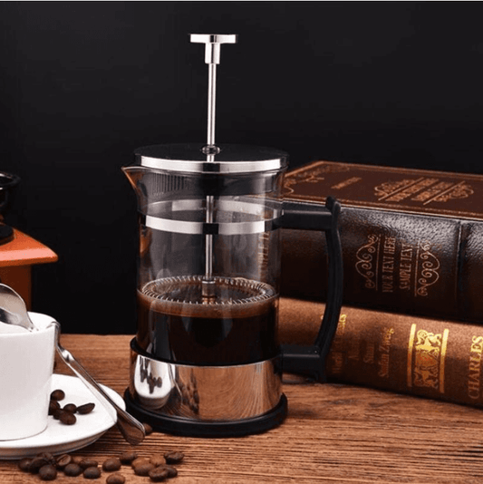 Sleek design, glass French press designed for everyday cooking – durable, non-toxic, and made to last