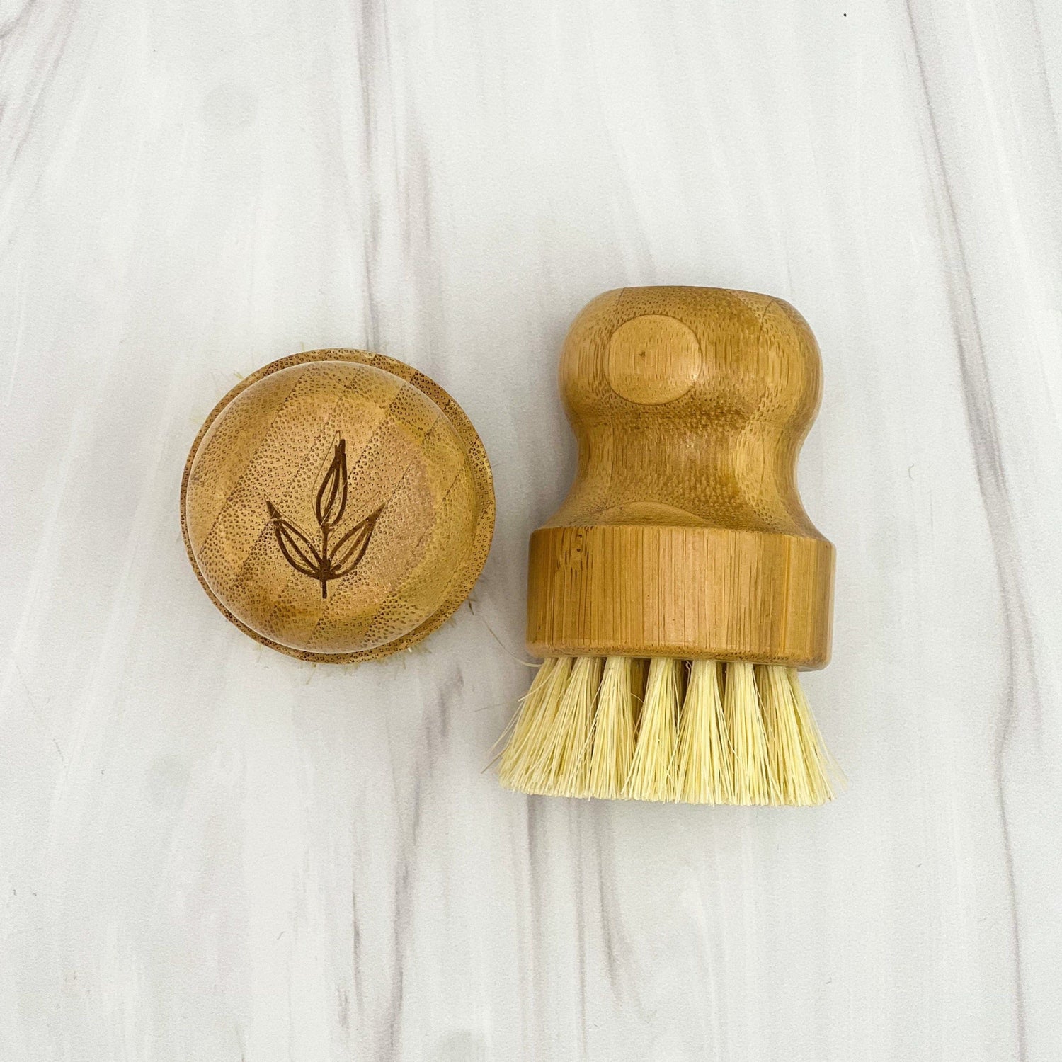 Bamboo Dish Brush – eco-friendly kitchen scrubber with natural sisal bristles from Blackwater Express