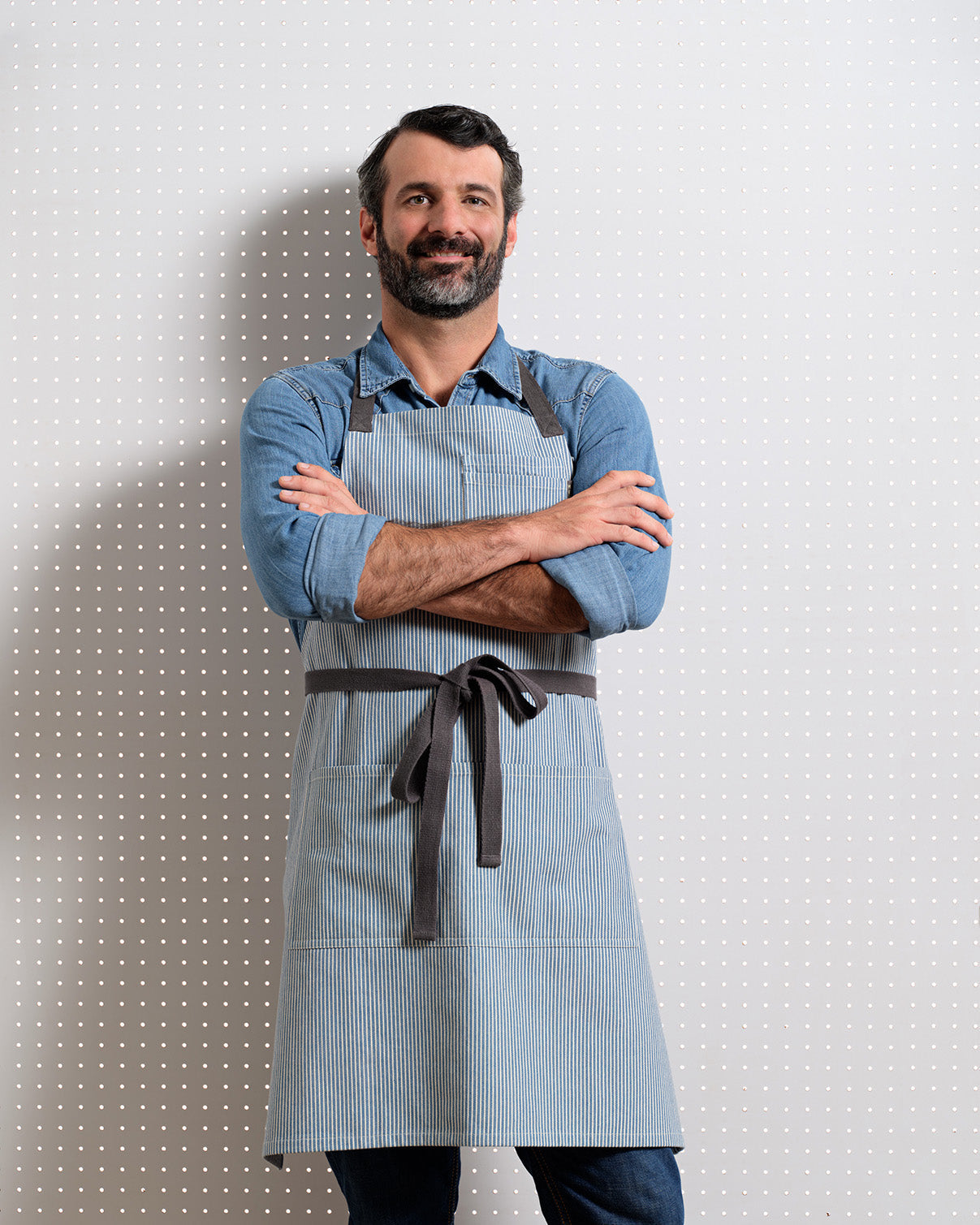 Bib Apron with Pockets