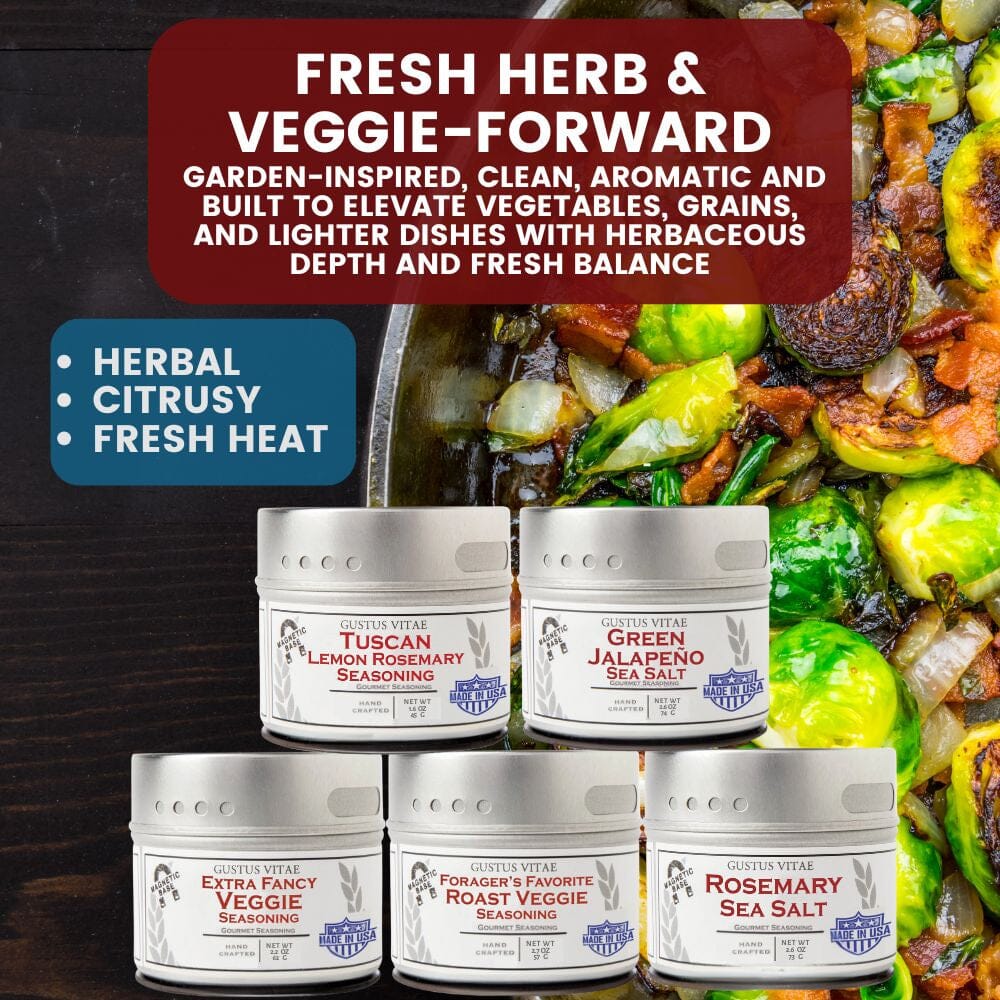 Luxury Pantry Refresh | House Favorites Seasonings & Sea Salts | Set of 20 Tins-4